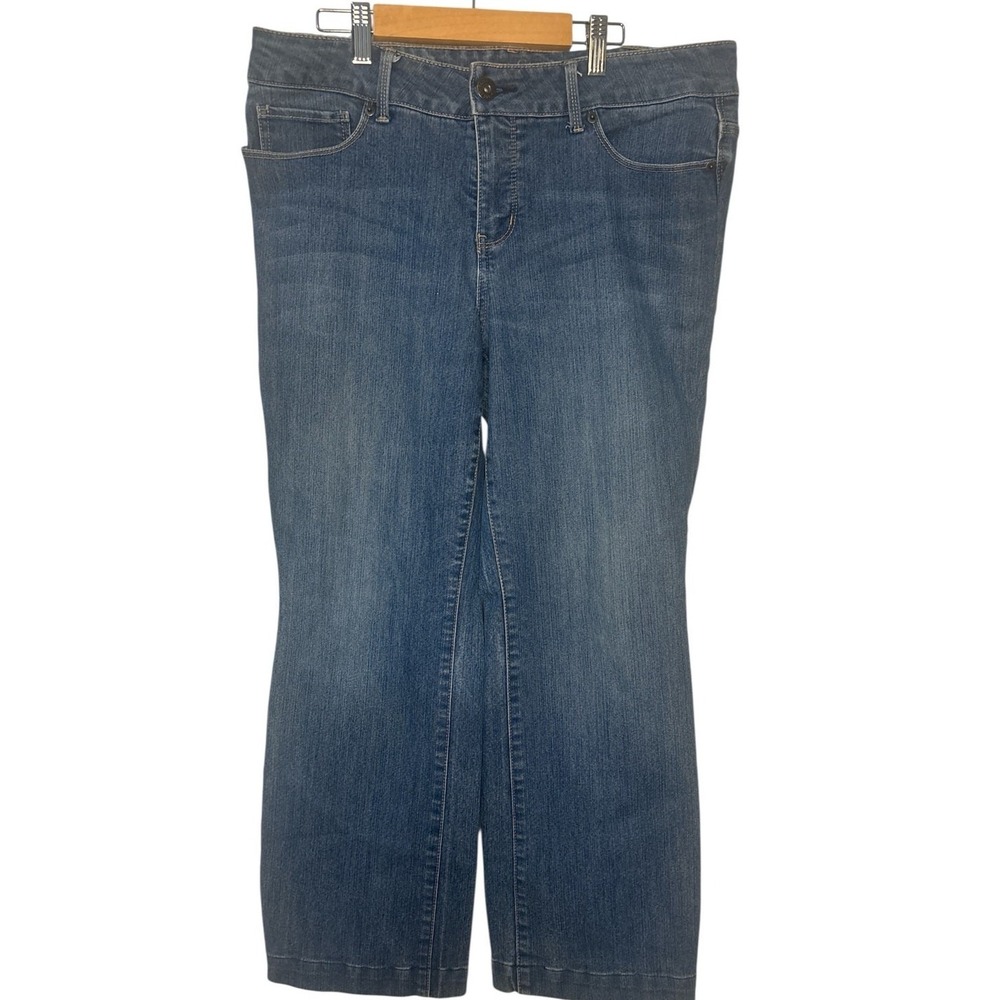 Faded‎ Glory Denim Blue Jeans Size 14 Petite